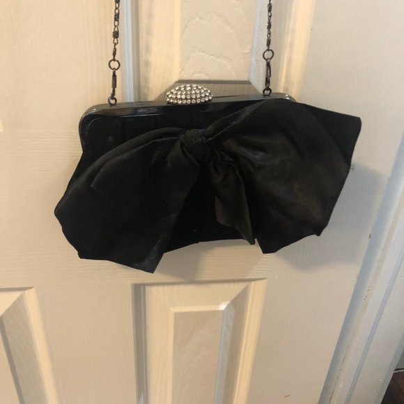 Vintage Neiman Marcus Clutch - Velvet / Satin - Picture 4 of 4